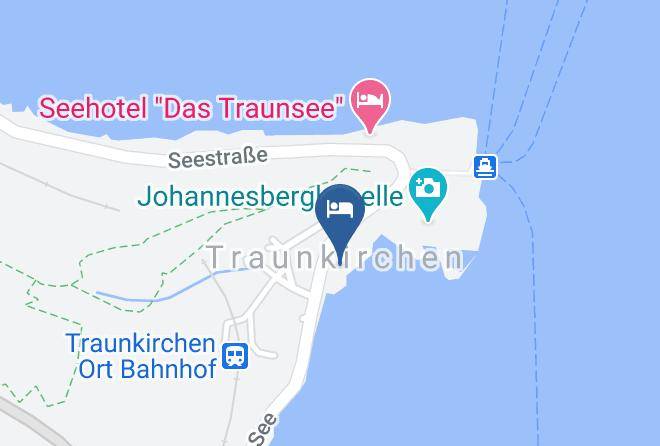 Gmunden - Privatzimmer Seepension Hofstatter Maps