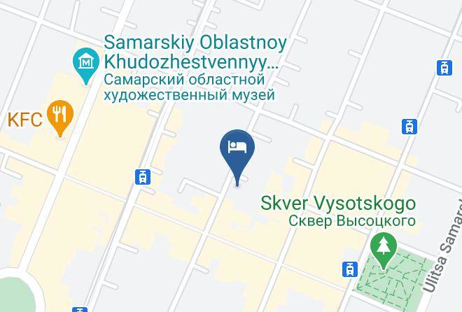 Samara - Privolzhskaya Gostinitsa Maps
