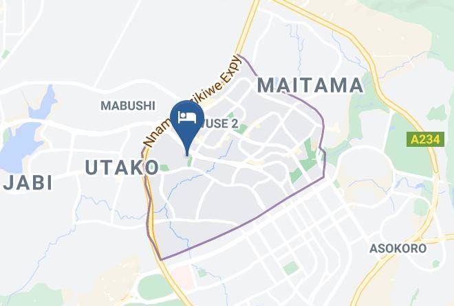 Abuja - Prixair Pure Hotel Wuse Maps