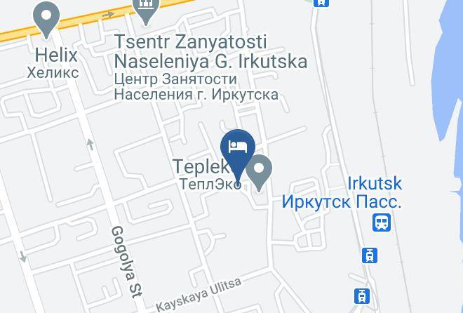 Irkutsk - Priyut Poeta Maps