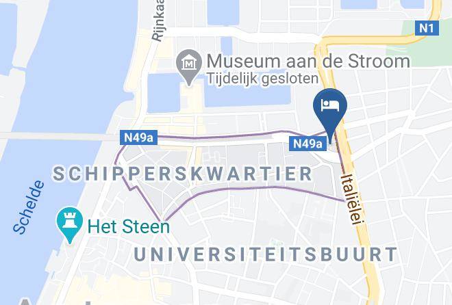 Antwerp - Prizeotel Antwerp City Maps