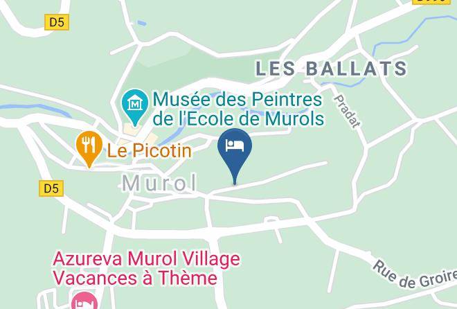 Puy De Dome - Proche Volcans Super Besse En Auvergne Maps