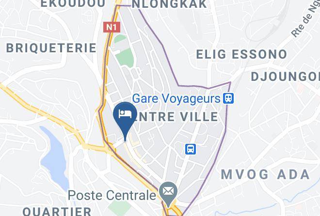 Mfoundi - Prodiges Hotel Maps
