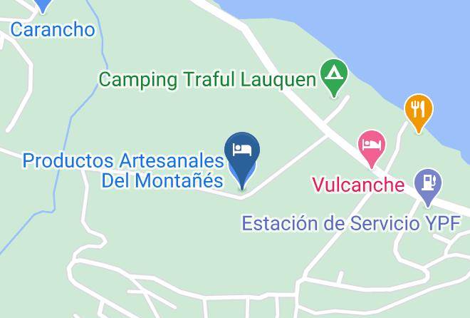 Villa La Angostura - Productos Artesanales Del Montanes Maps