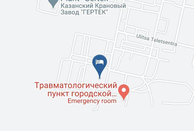Kazan - Profilaktoriy Kgkpz Maps