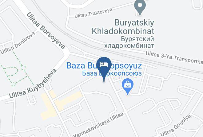 Ulan Ude - Profsoyuznaya Hotel Maps
