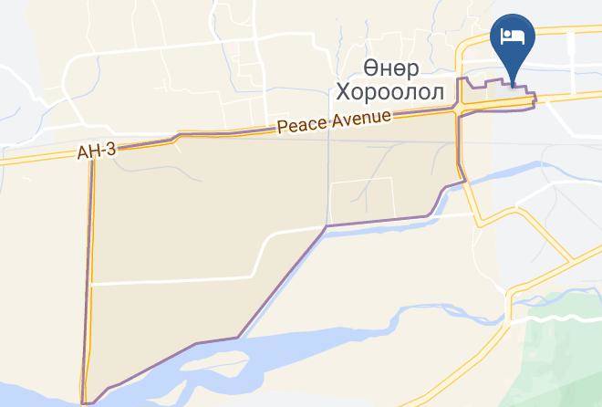 Ulaanbaatar - Progress Hotel Maps
