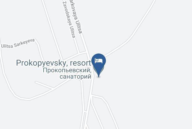 Prokop Yevsk - Prokopyevsky Resort Maps
