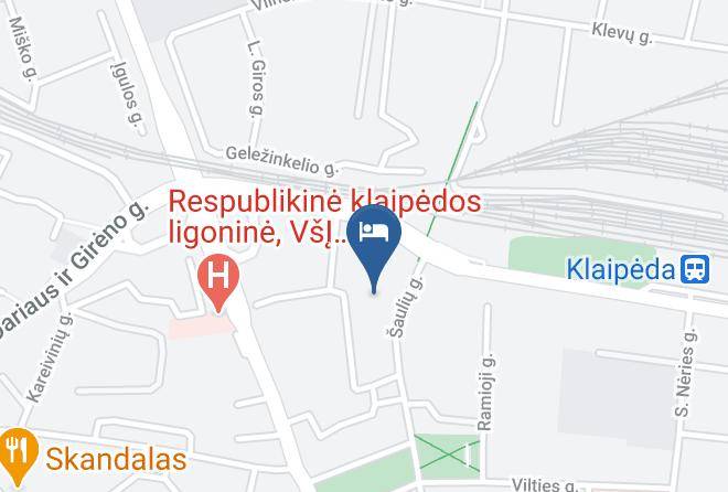 Klaipeda - Promenada Viesbutis Restoranas Promenade Maps