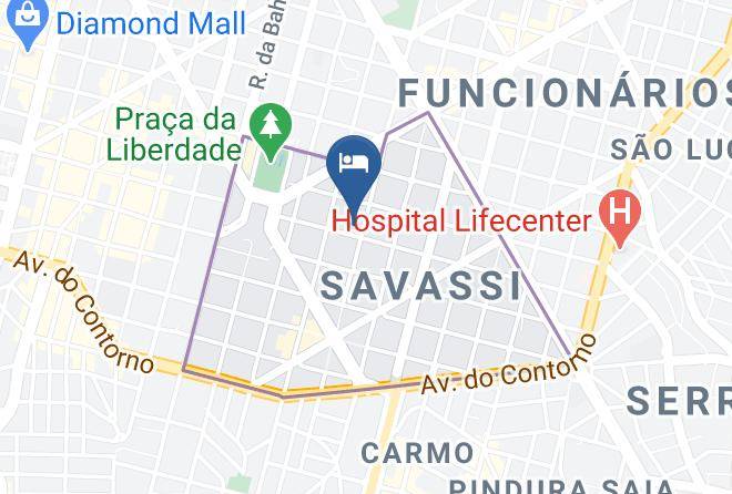 Belo Horizonte - Promenade Champagnat Maps