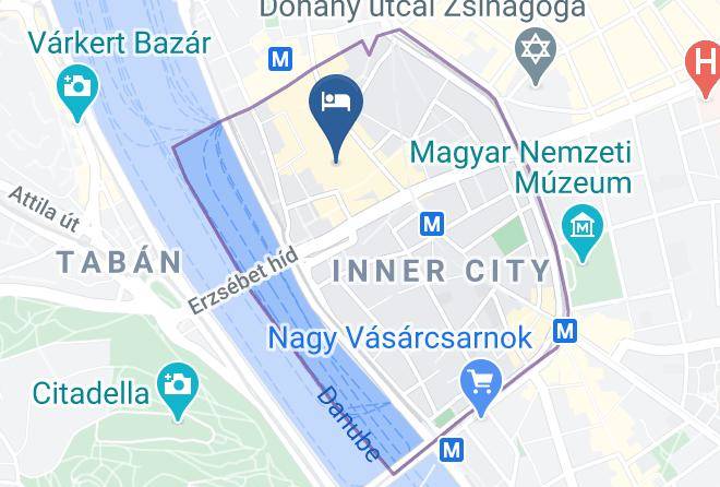 Promenade City Hotel Map