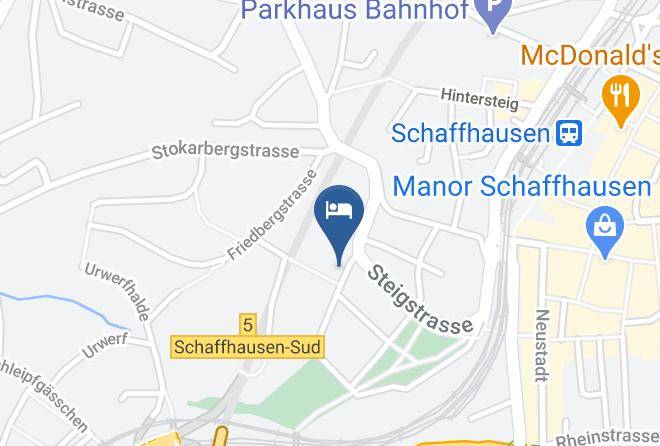 Schaffhausen - Promenade Maps