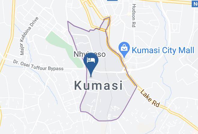 Kumasi - Promising Star Hotel Maps