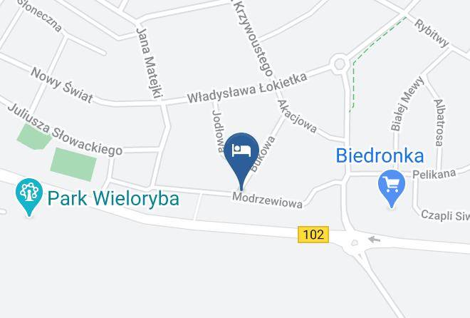 Promyk Pensjonat Map