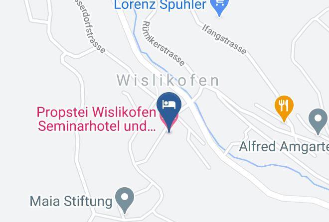 Zurzach - Propstei Wislikofen Seminarhotel Und Bildungshaus Maps