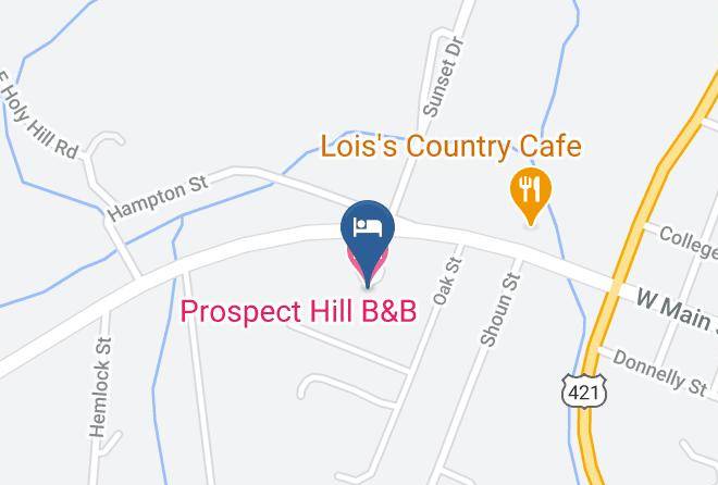 Johnson - Prospect Hill B&b Maps