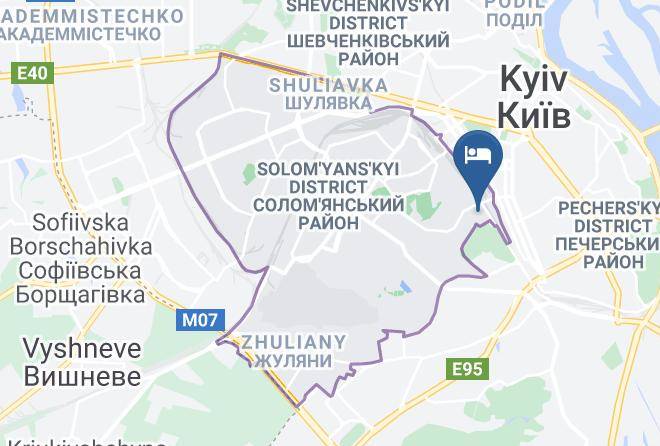 Kyiv - Protasov Yar Hotel Maps