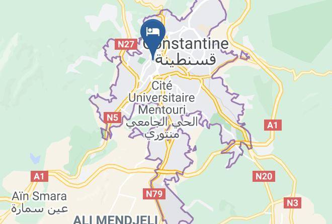 Constantine - Protea Hotel Constantine Maps
