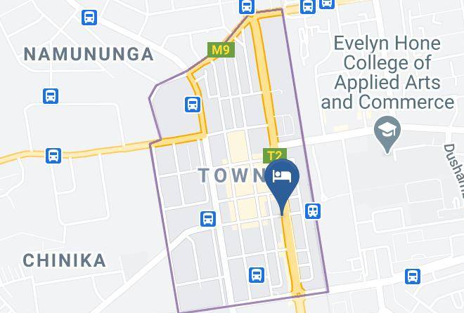Lusaka - Protea Hotel By Marriott Lusaka Cairo Road Maps