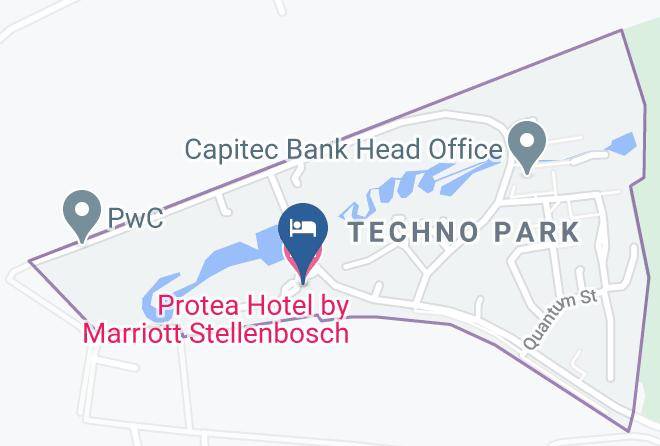Protea Hotel By Marriott Stellenbosch Map