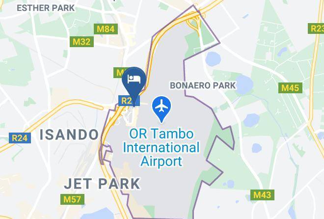 Ekurhuleni - Protea Hotel By Marriott Transit O R Tambo Airport Maps