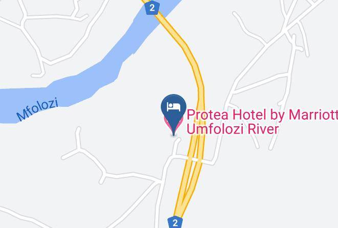 King Cetshwayo - Protea Hotel By Marriott Umfolozi River Maps