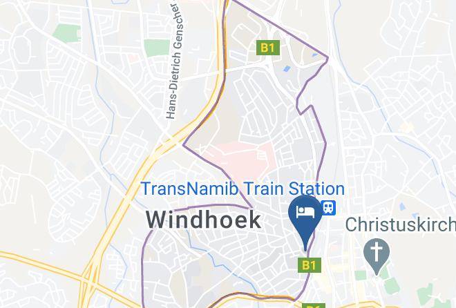 Windhoek - Protea Hotel By Marriott Windhoek Furstenhof Maps