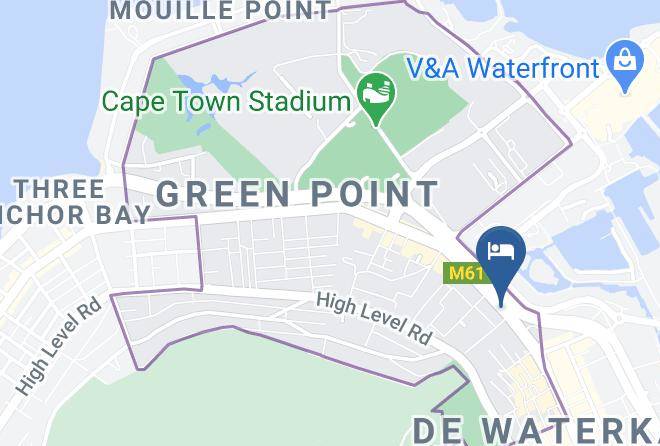 City Of Cape Town - Protea Hotel Cape Castle Maps