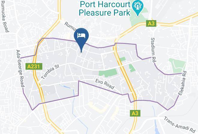 Port Harcourt - Protea Hotel Maps