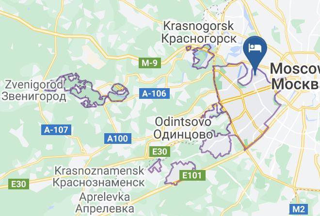 Moscow - Proton Hotel Maps