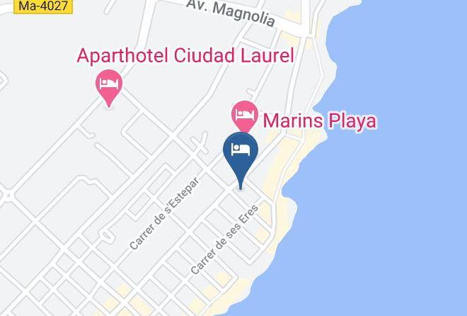 Baleares - Protur Bonamar Hotel Maps