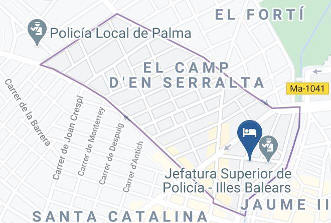 Baleares - Protur Naisa Palma Hotel Maps