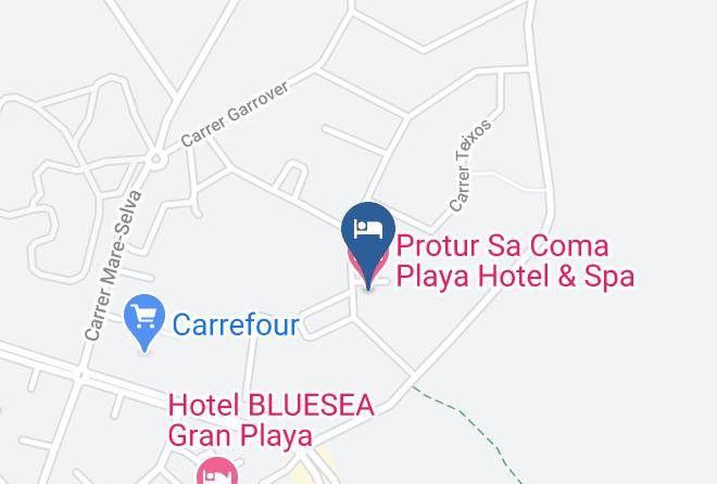 Baleares - Protur Sa Coma Playa Hotel & Spa Maps