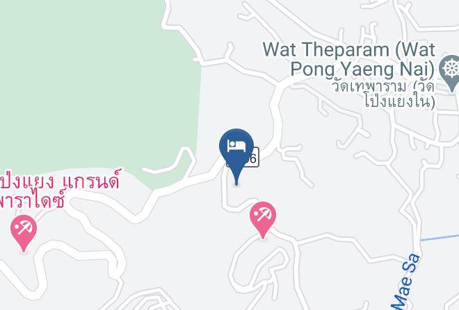 Amphoe Mae Rim - Proud Phu Fah Resort Chiang Mai Maps