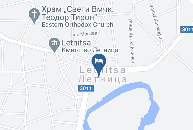 Provans Hotel Map - Lovech - Letnitsa