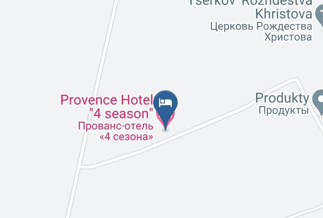 Provence Hotel 4 Season Carta Geografica - Moscow - Serpukhovsky District