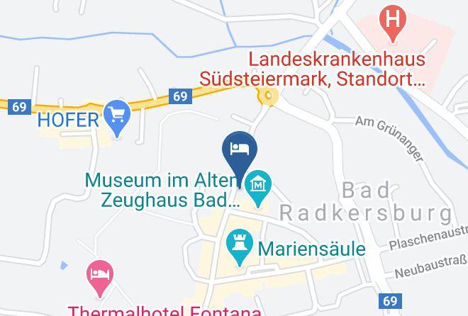 Sudoststeiermark District - Provianthaus Kossar Maps
