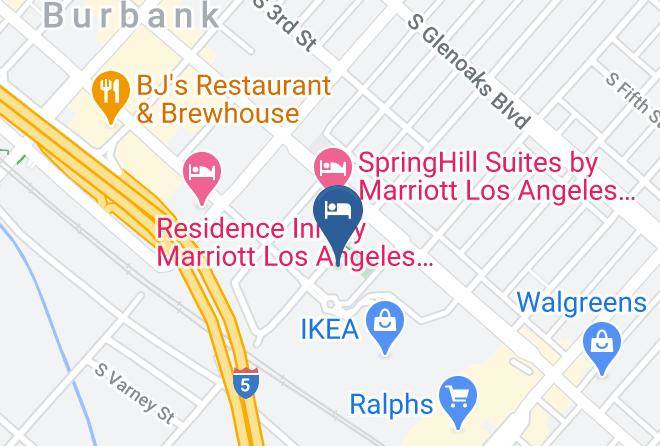 Los Angeles - Providencia Motel Maps