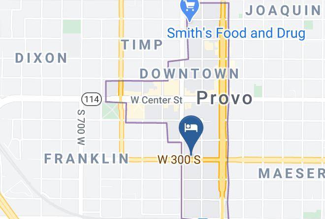 Utah - Provo Inn & Suites Maps