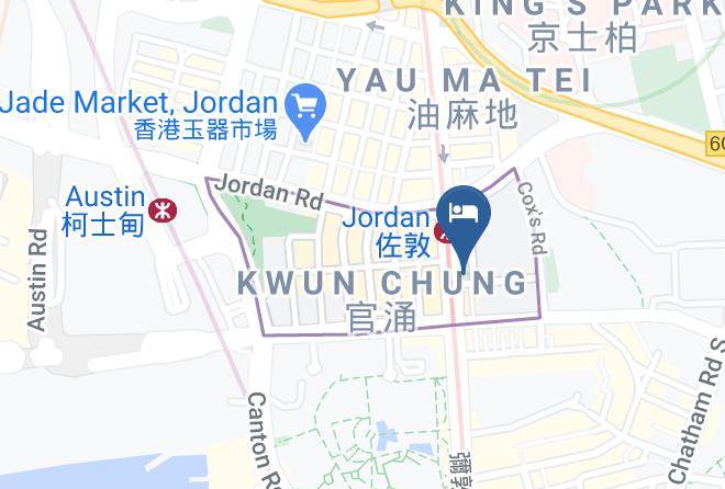 Prudential Hotel Map