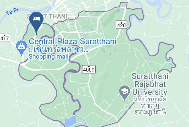 Amphoe Mueang Surat Thani - Pruksa Resort Suratthani Maps
