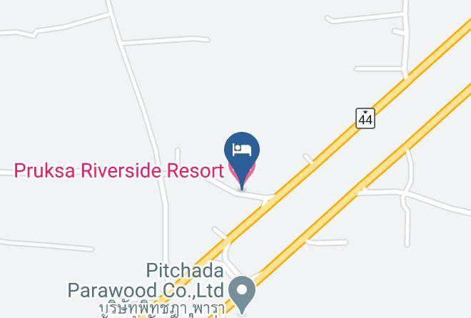 Amphoe Kanchanadit - Pruksa Riverside Resort Maps