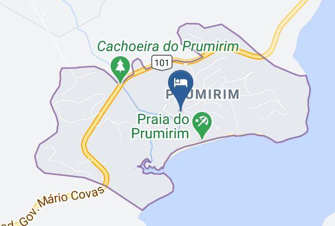 Ubatuba - Prumirim Surf Suites Maps