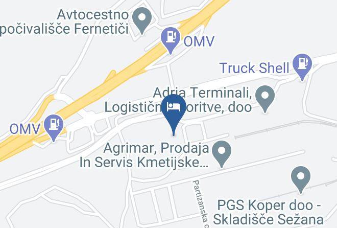 Sezana - Prunk Hotel Sezana Maps
