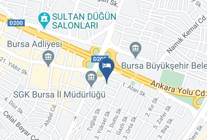Osmangazi - Prusias Otel Maps