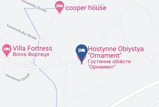 Shatsk Raion - Hostynne Obiystya Ornament Maps