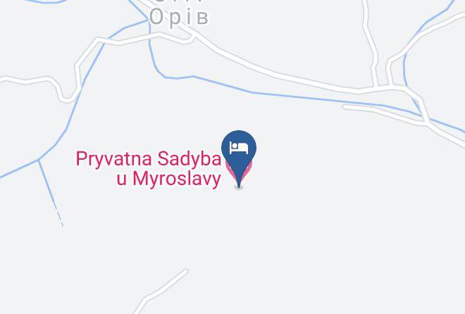 Skole Raion - Pryvatna Sadyba U Myroslavy Maps