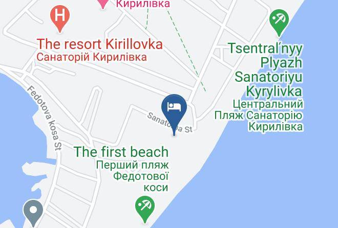 Pryvatnyy Hotel Plyazh Map