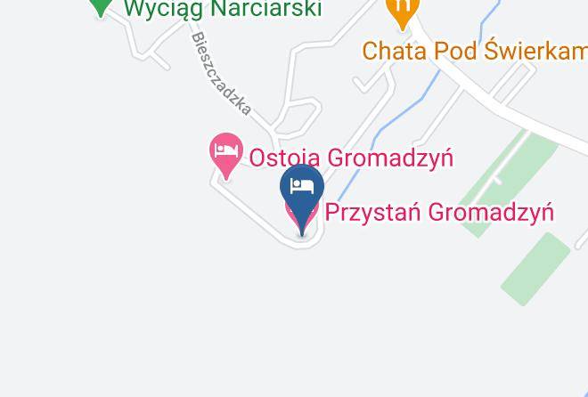 Przystan Gromadzyn Map