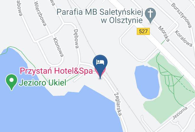 Olsztyn - Przystan Hotel&spa Maps